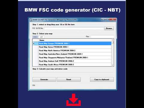 Bmw Fsc Code Generator